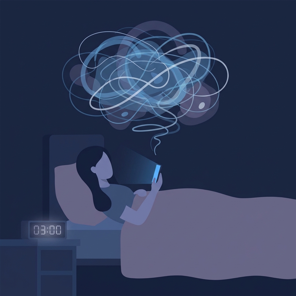 Son las 3 de la mañana y mi cabeza no para