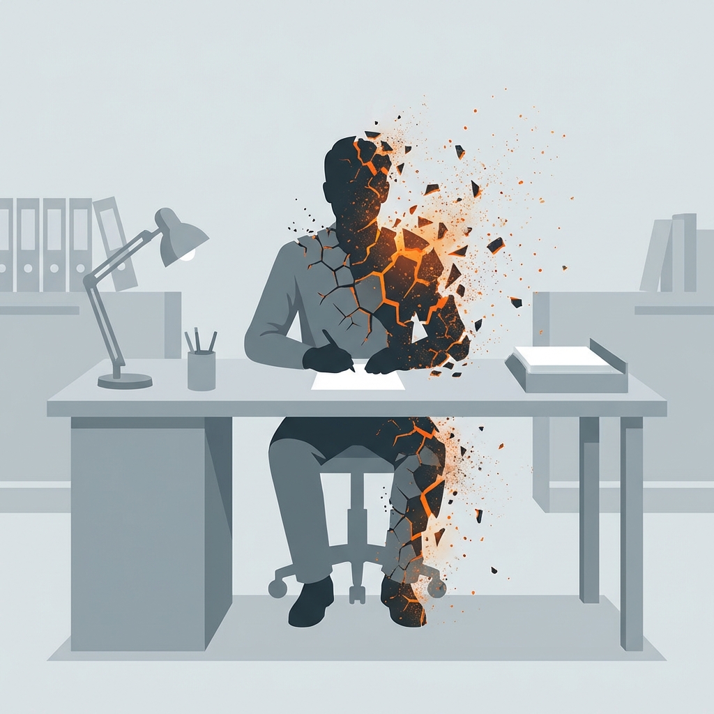 Trabajo, rindo, cumplo… pero por dentro me estoy rompiendo